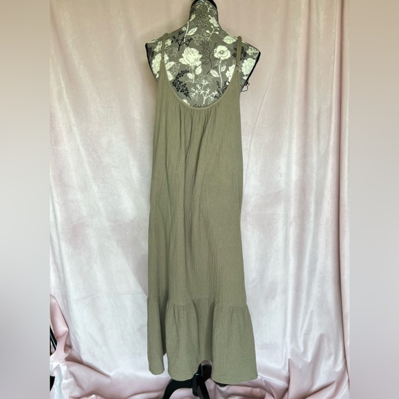 Mable Gauze Midi Dress Size S - Picture 8 of 11